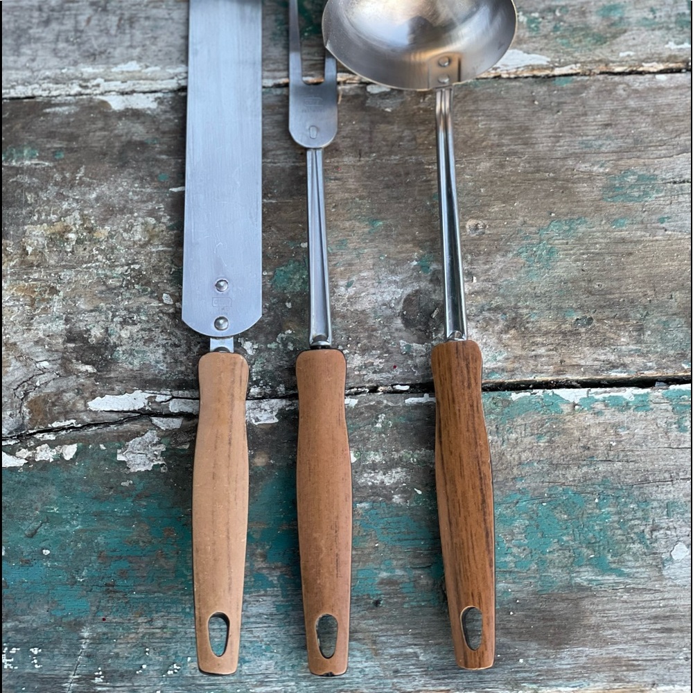 Ecko Stainless MCM USA SERVING SET - Picture 3 of 8